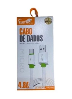 CABO MICRO 4.8A EL-3111-V8 1 METRO ELETROMEX