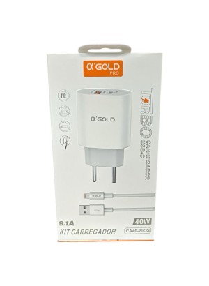 CARREGADOR IOS AGOLD CA40-2 40W9.1 (R#)
