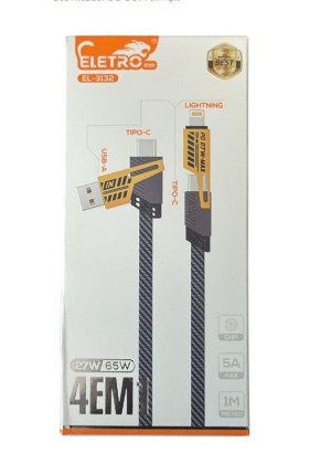 CABO 1M 4EM1 27W/65W 5.1A  EL-3132 ELETRO (R#)