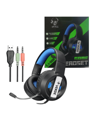 FONE PC GAMER VERDE EJ-008 (R#)