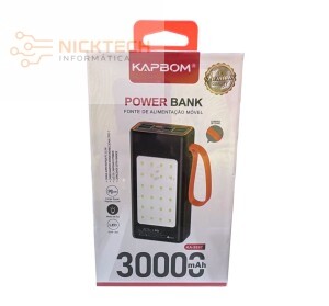 POWER BANK 30000MAH KAPBOM KA-9897 (R#)