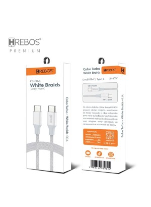 CABO TURBO 1M TIPO C PARA TIPO C CB-307C (R#)