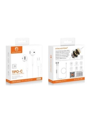 FONE DE OUVIDO TIPO C EAR-02 H'MASTON (R#)