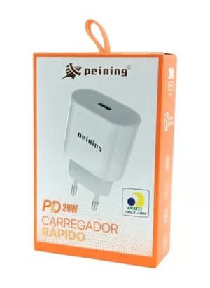 TOMADA CARREGADOR TIPO C 20W PEINING PEI-PD002