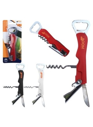 SACA ROLHAS COM ABRIDOR MULTIUSO